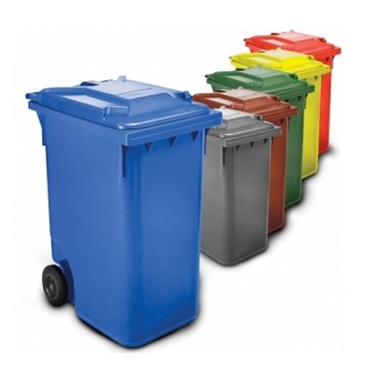 Contenedores para residuos - Plásticos - 2 ruedas