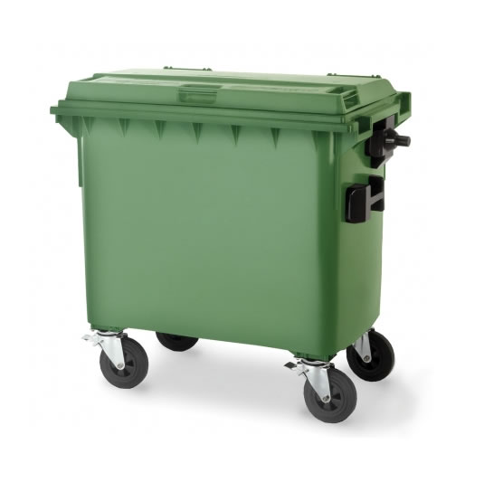 Contenedores para residuos - Plásticos de 700 litros - 4 ruedas