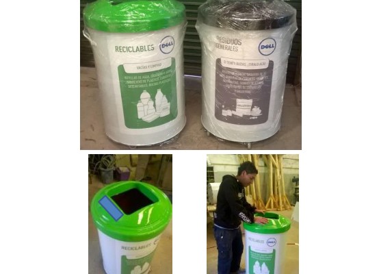 Estaciones de Reciclaje de 200 litros